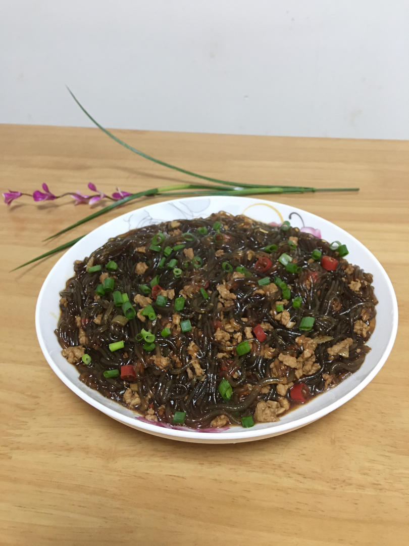 肉末粉条（蚂蚁上树）
