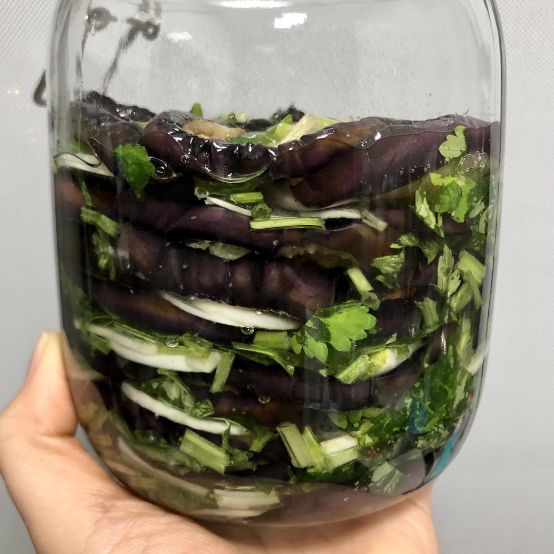油浸茄子腌菜