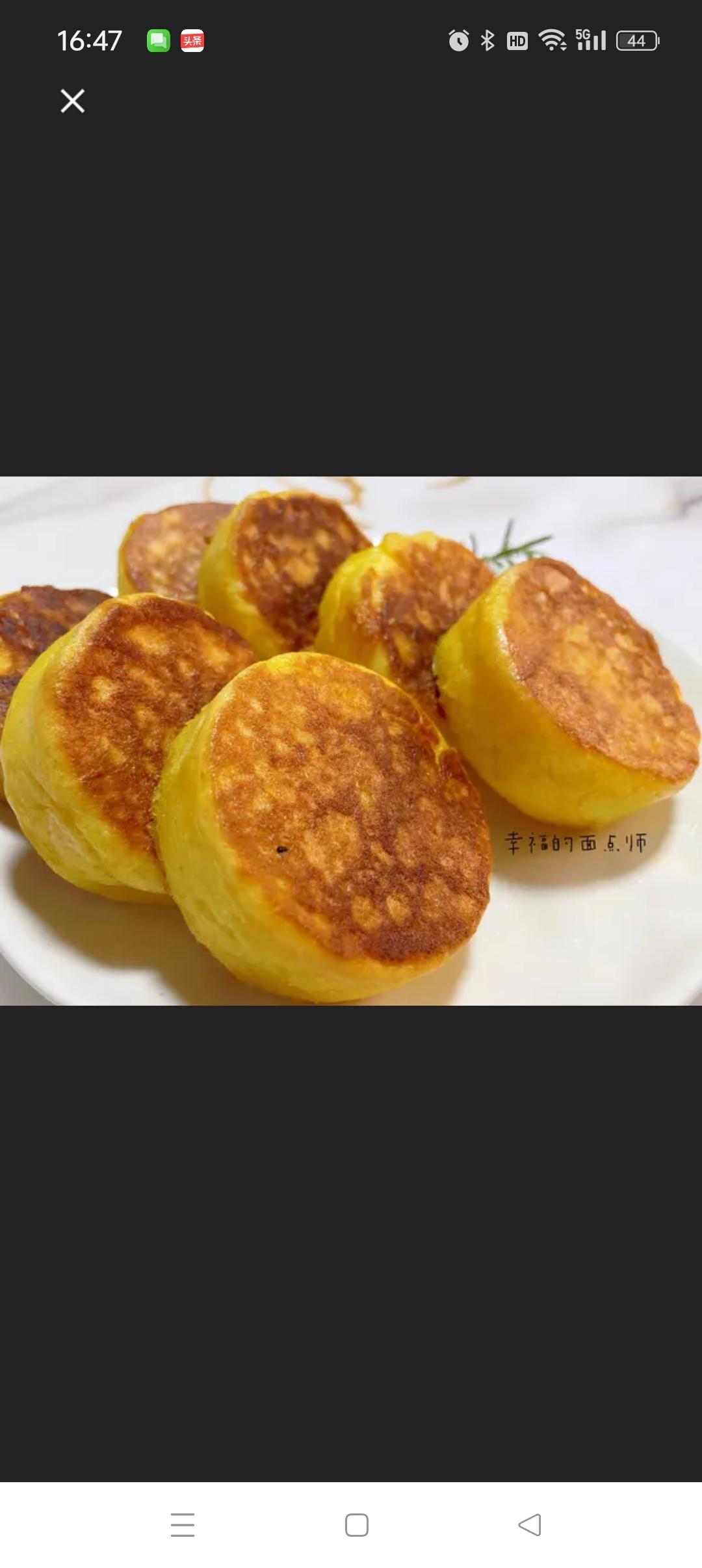 街头小吃 石磨黄金玉米饼  在家一样轻松做