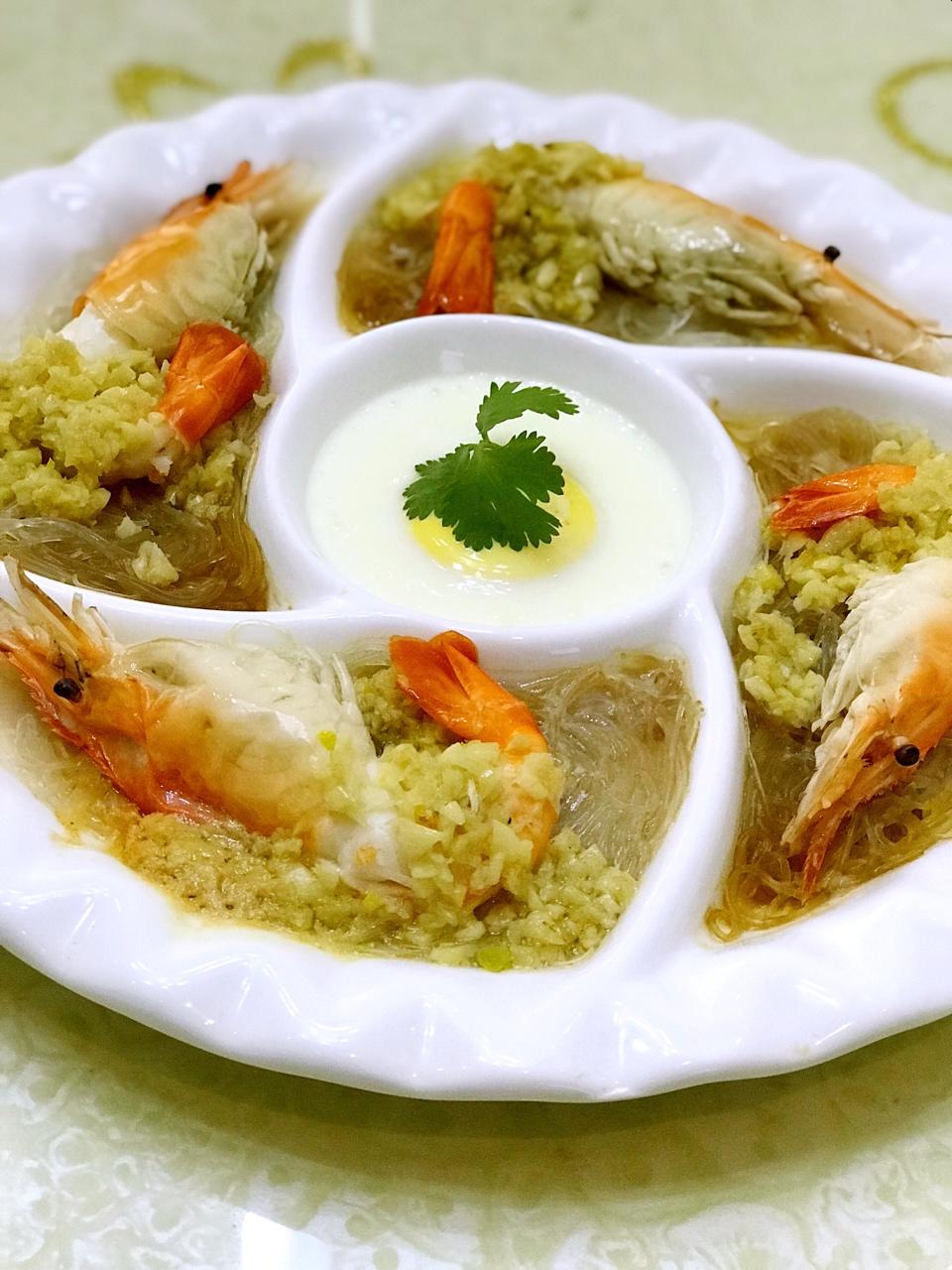 蒜蓉粉丝蒸虾