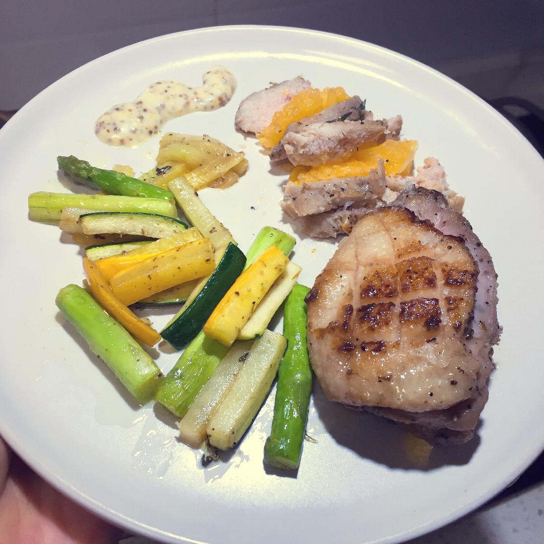 香橙鸭胸配芦笋【食材包操作说明】