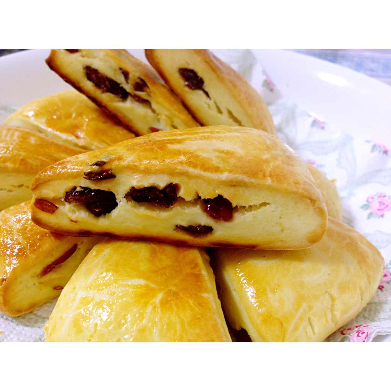 舞月小蛇做的香蕉司康