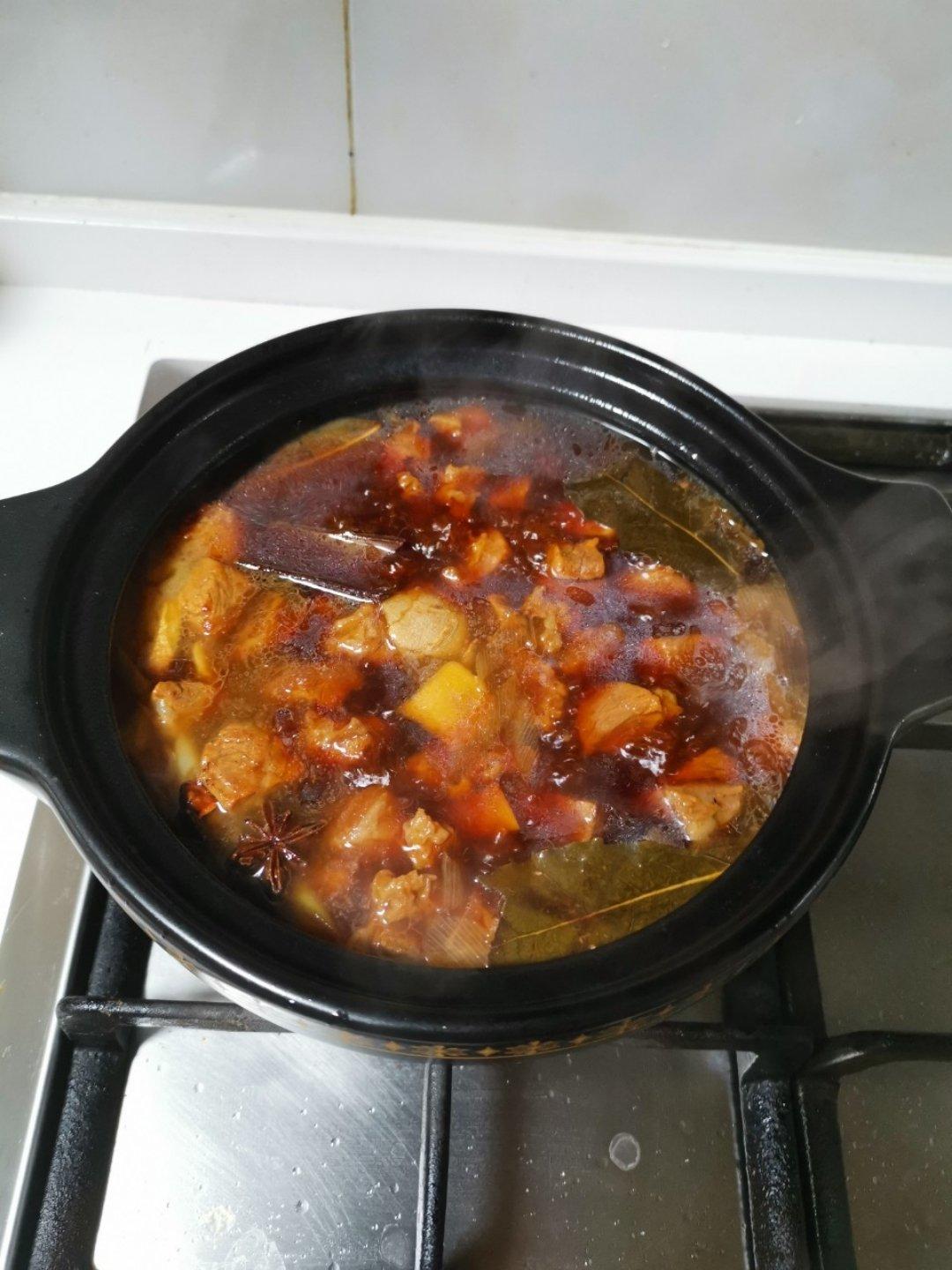 番茄土豆炖牛腩