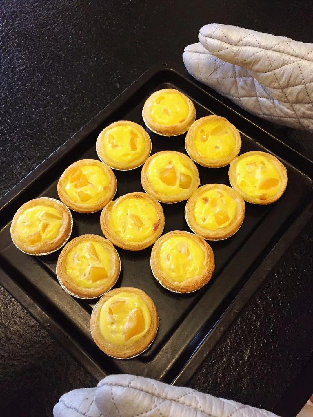 超级无敌巨好吃·黄桃蛋挞
比肯德基蛋挞还好吃😋