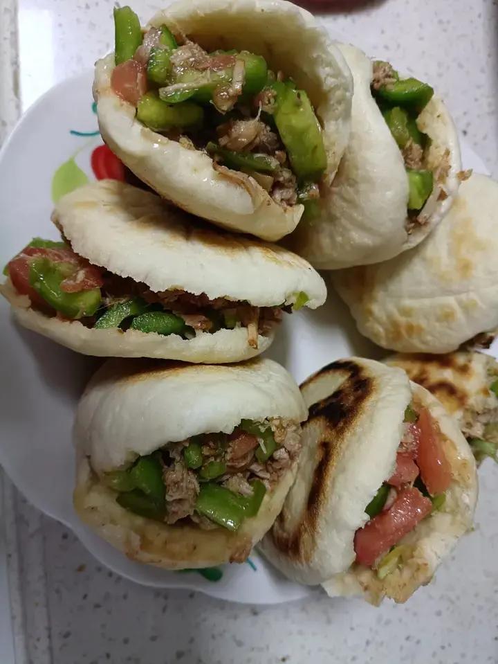 超级简单的肉夹馍饼胚，学会了自己在家做