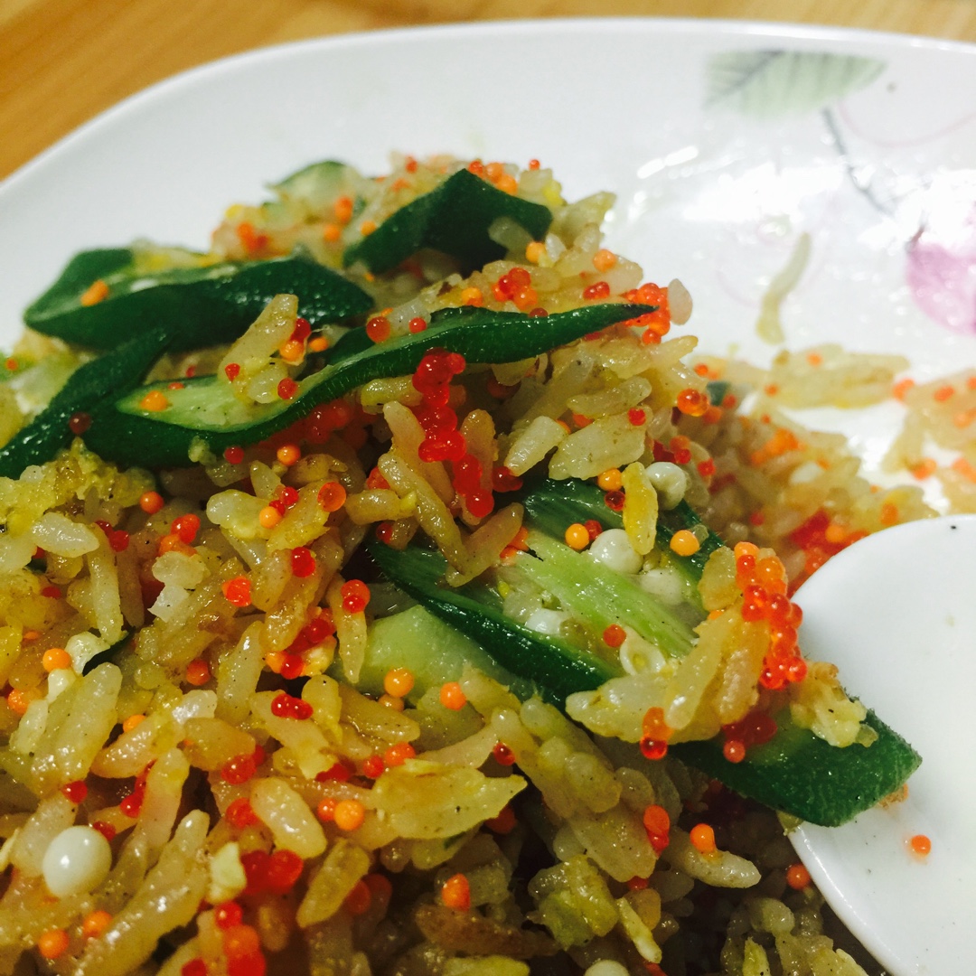 飞鱼籽炒饭
