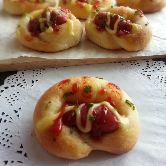 迷你肠仔小面包