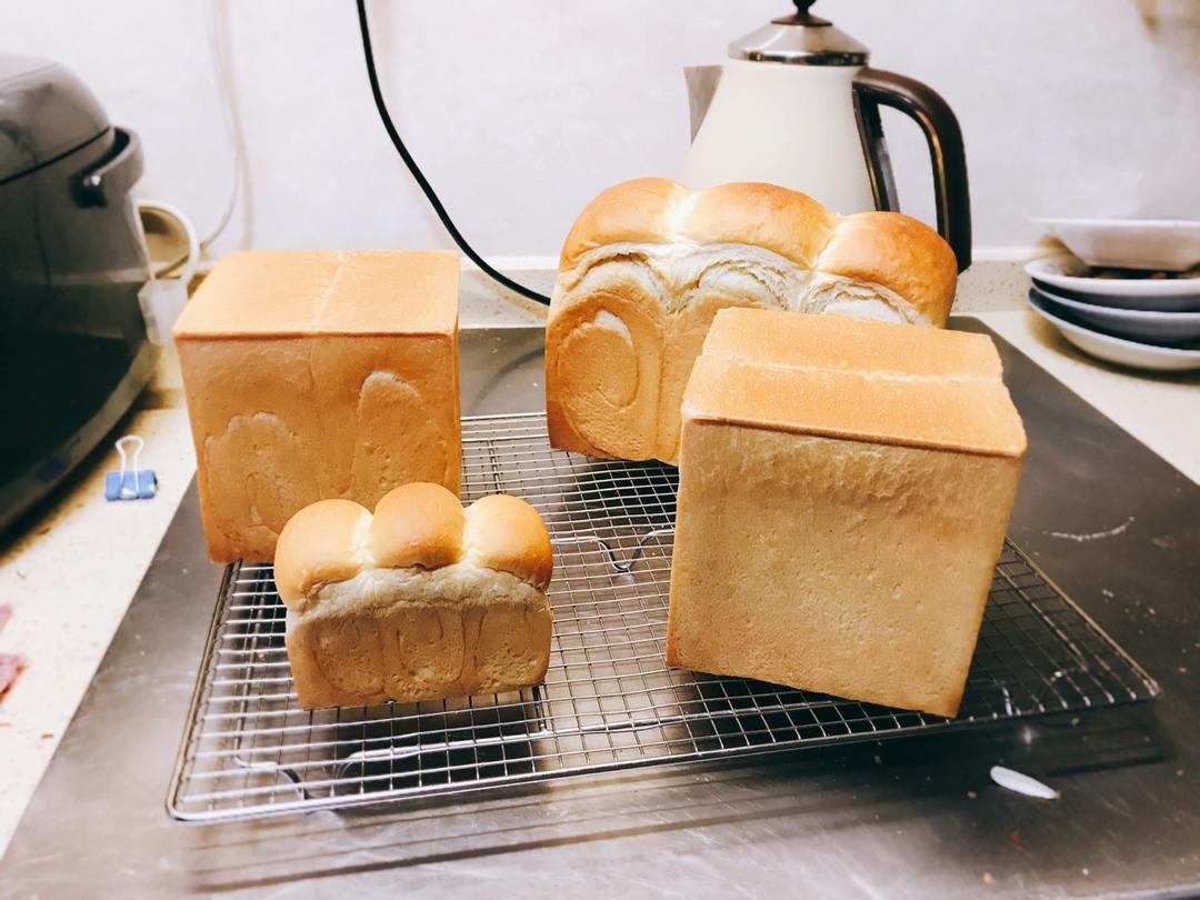 煦萱妈做的蜂蜜淡奶油吐司