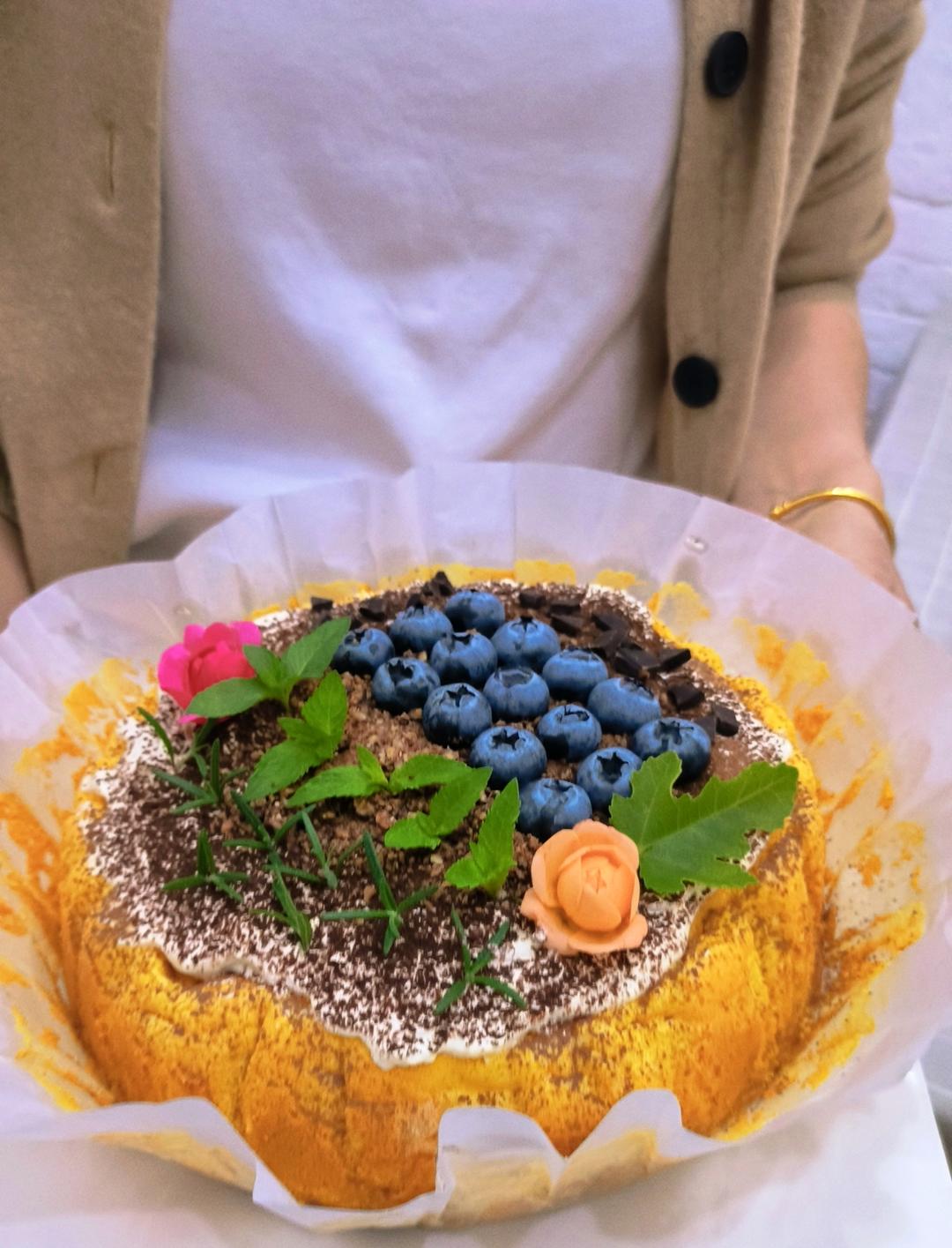 低糖健康8寸蛋糕