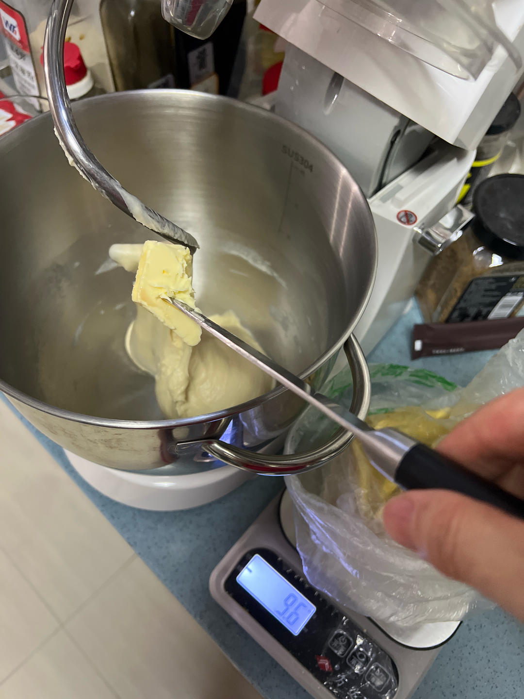 纯奶手撕吐司的做法 步骤1