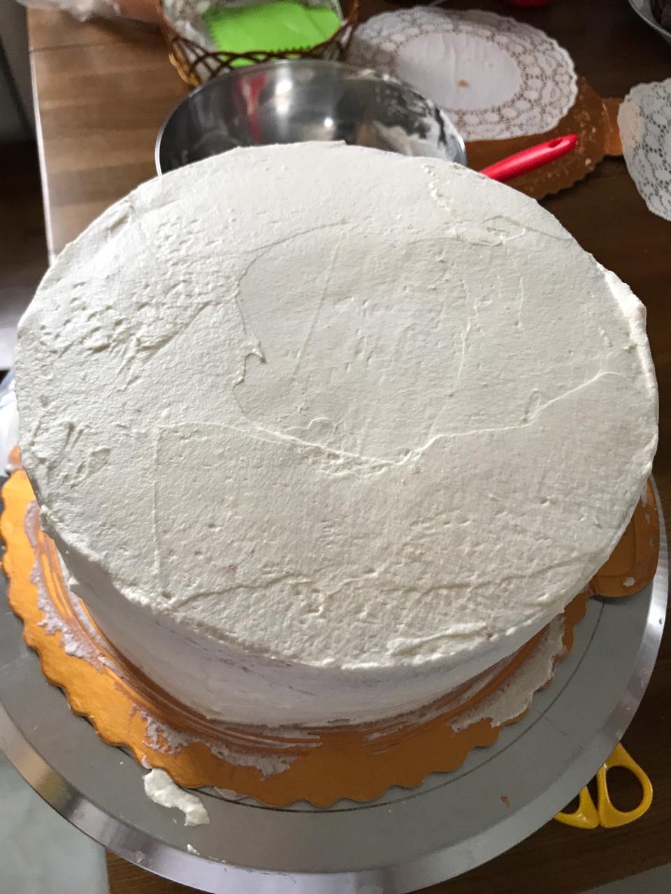 奶油蛋糕抹面小技巧