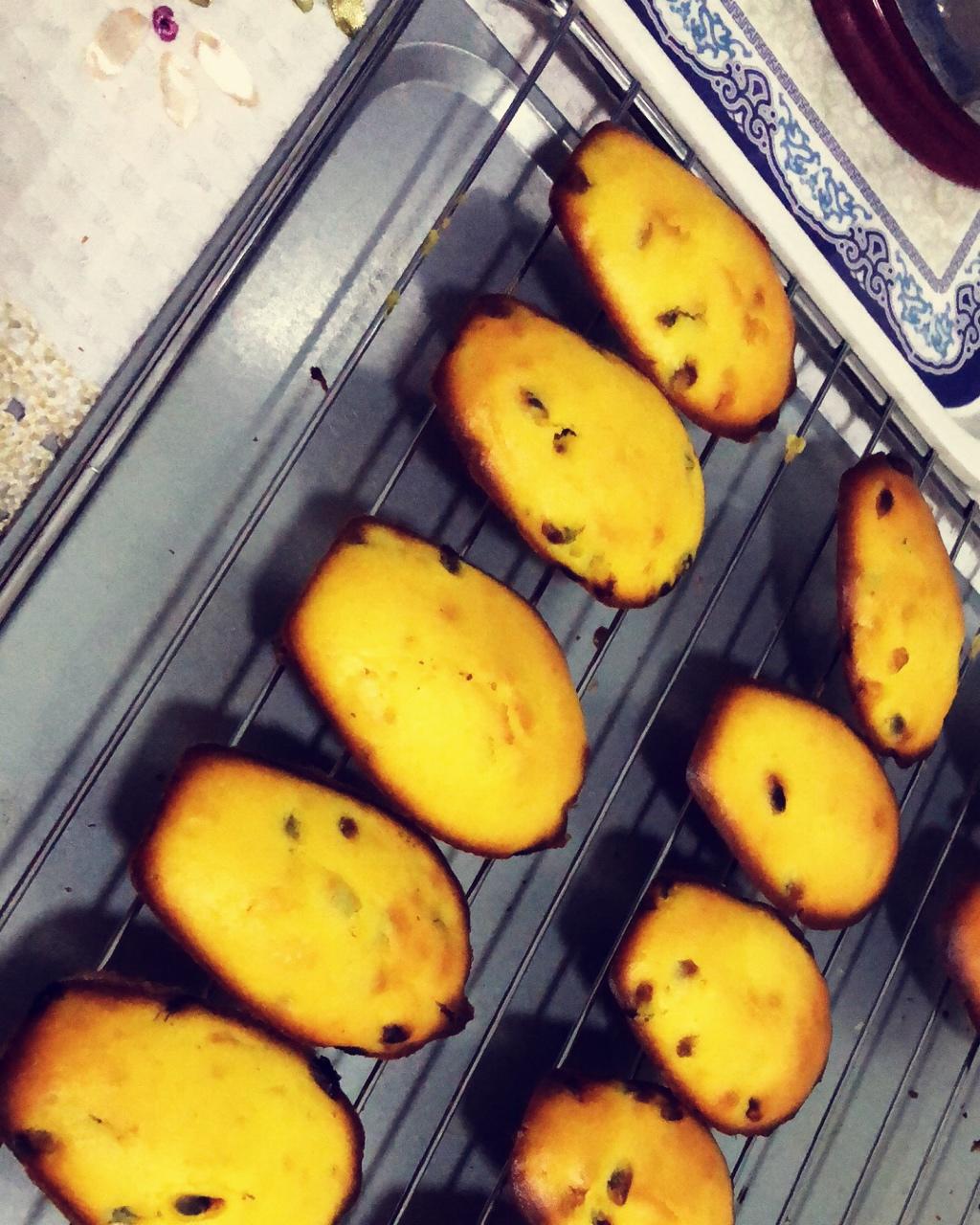 【夏日无负担系列】 百香果海绵玛德琳