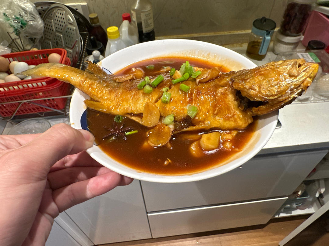 糖醋大黄鱼（任何鱼）-煎鱼不破皮秘诀