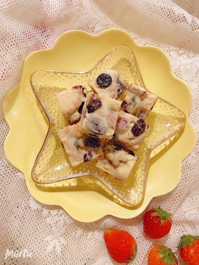 雪花酥  不甜版