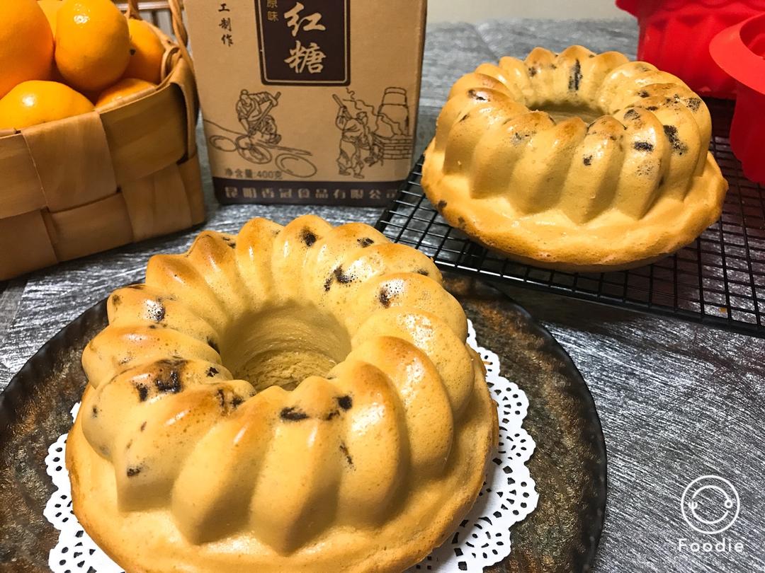 红糖桂圆戚风