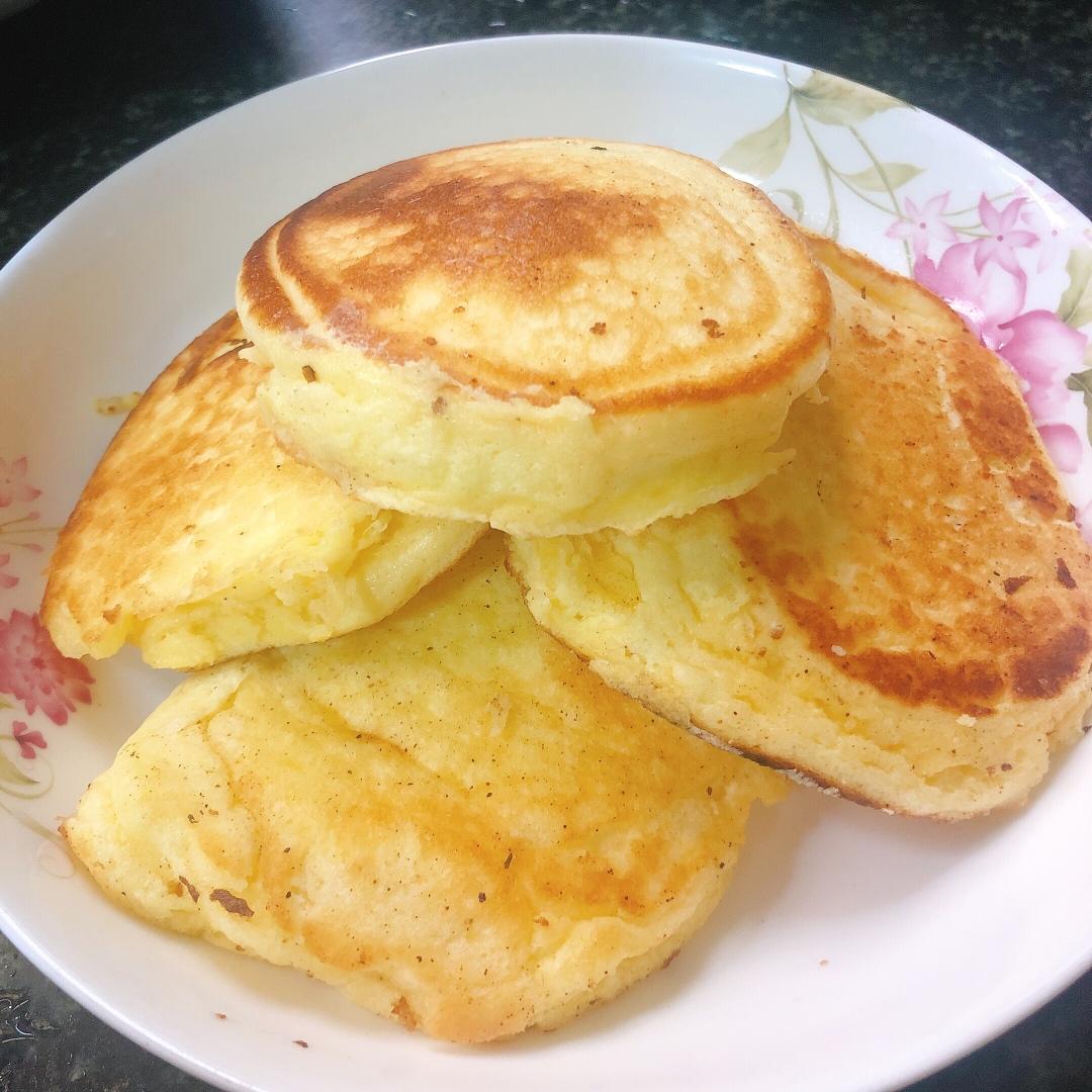 松软喷香的日式松饼舒芙蕾~