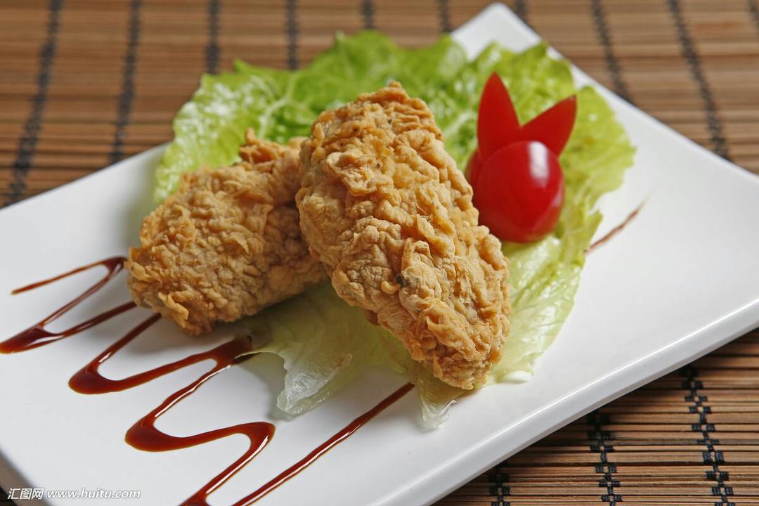 香脆辣味炸鸡翅