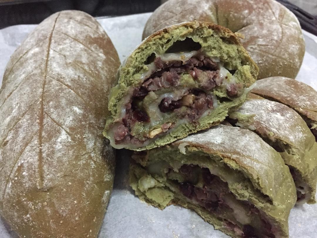 麻薯夹心可可（抹茶）软欧