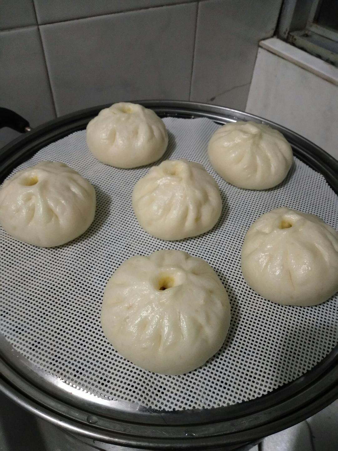 胡萝卜木耳鸡蛋素包子