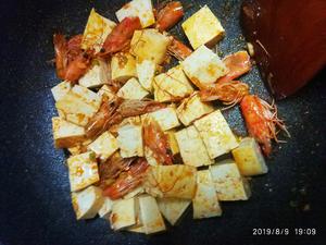 虾仁豆腐煲的做法 步骤5