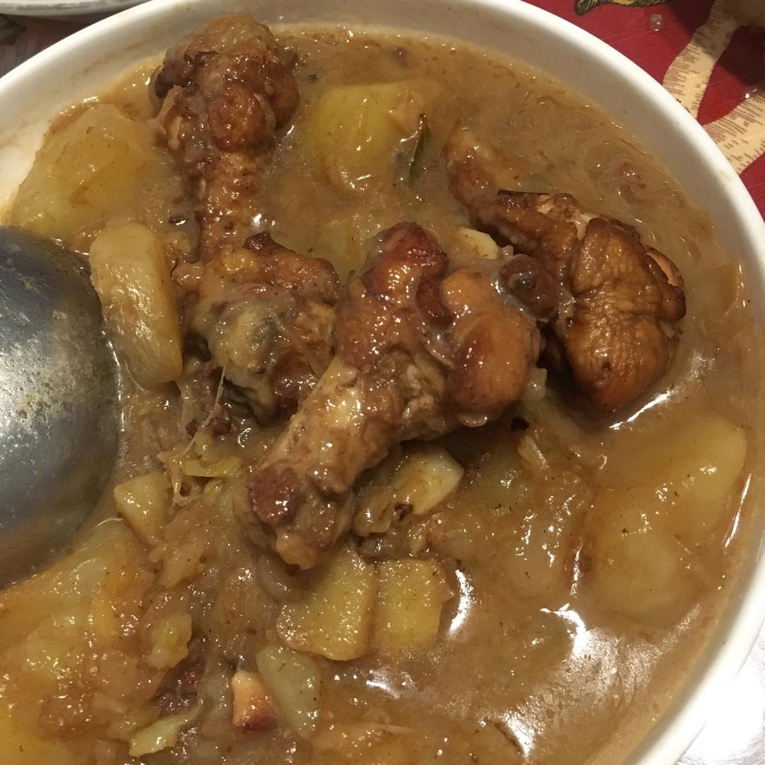 土豆炖鸡翅（快手零失败）