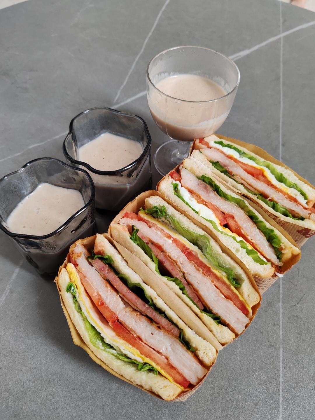 超简单早午餐三明治