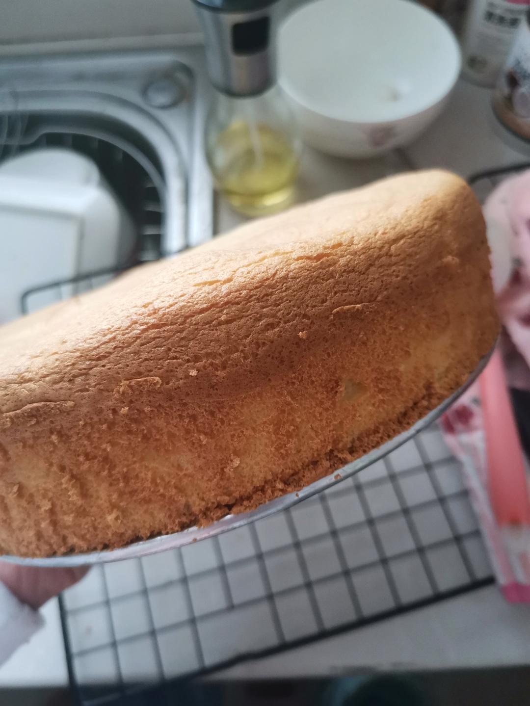 可做奶油生日蛋糕的魔芋蛋糕（承重力ok）