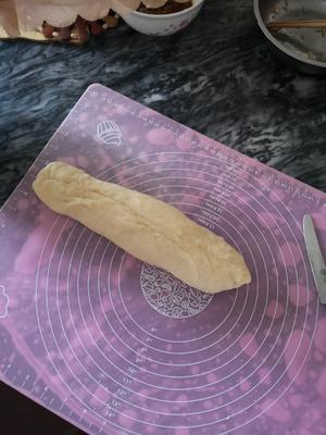 肉松牛奶软面包（紫薯/香芋馅）的做法 步骤3