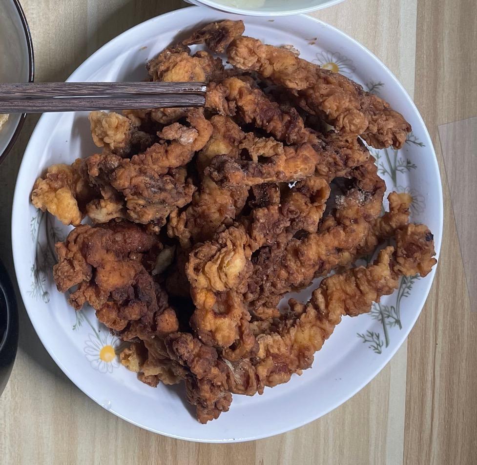 椒盐排条！这可是老上海人的最爱。