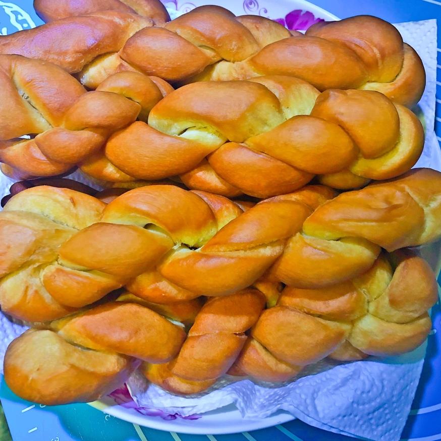 美味早餐蜂蜜大麻花