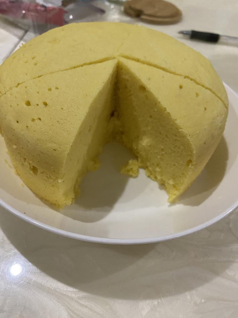 零添加玉米面蒸糕