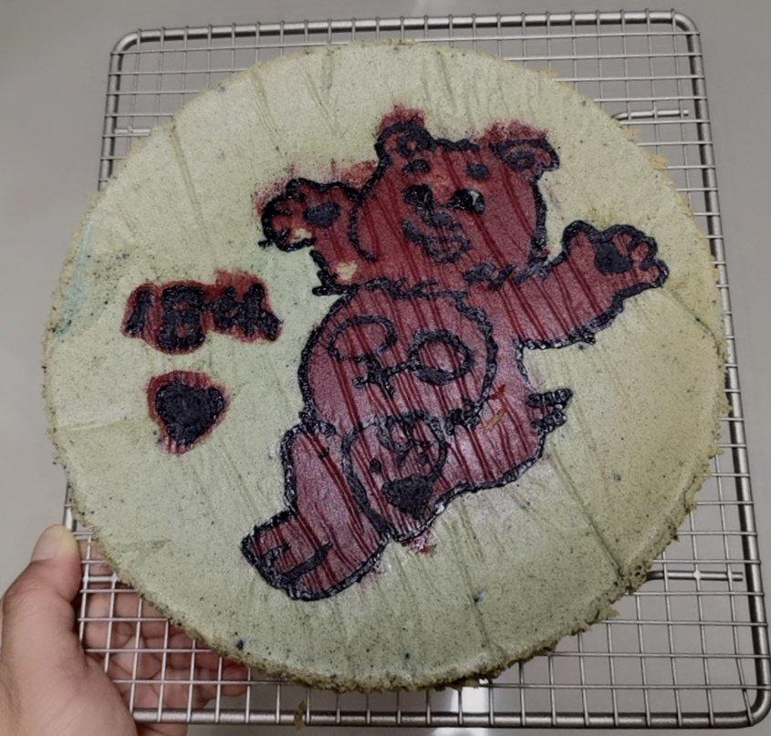 爆可爱的彩绘戚风蛋糕 让你每一次的戚风蛋糕都让人惊叹连连！！超详细教程！！