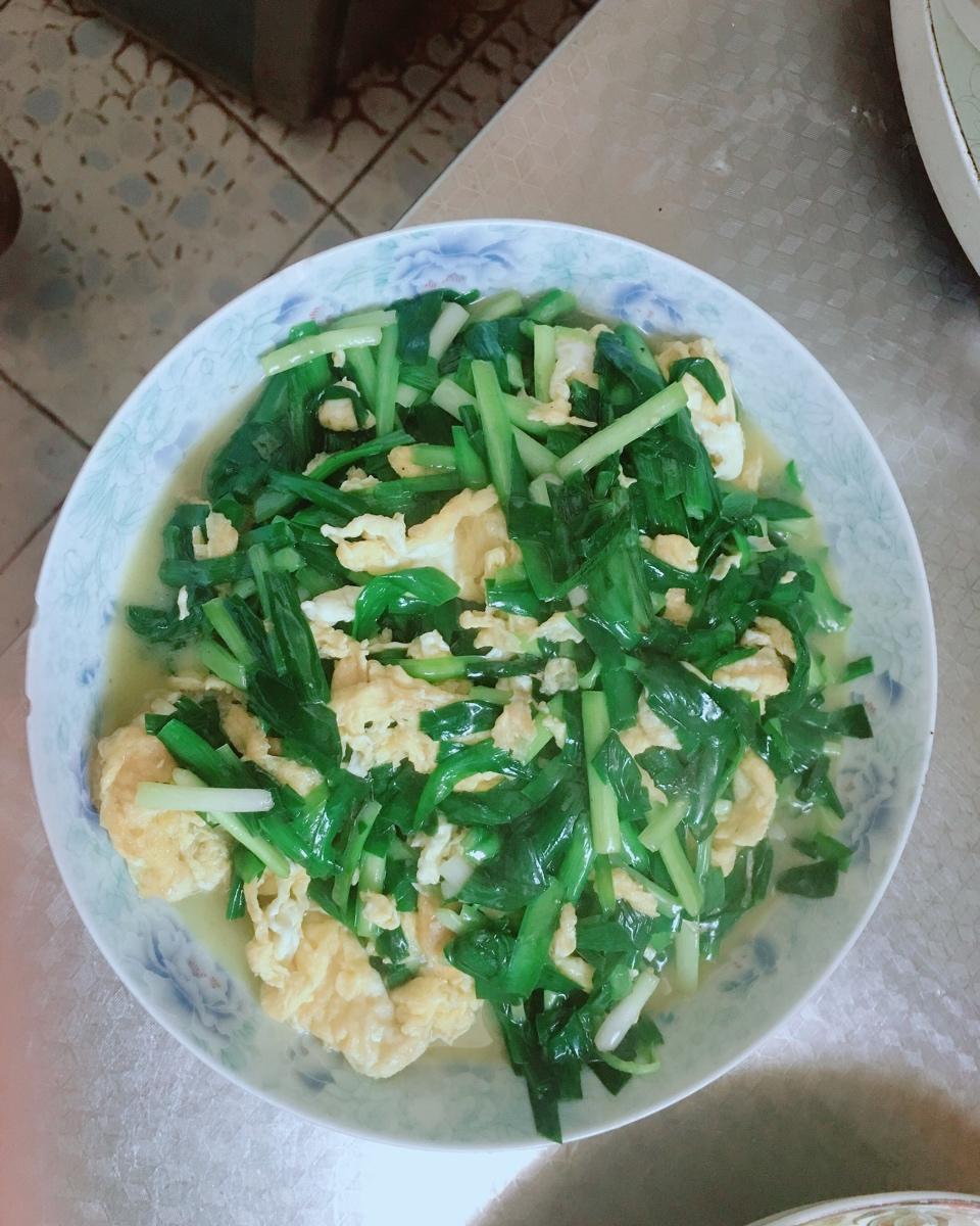韭菜炒鸡蛋