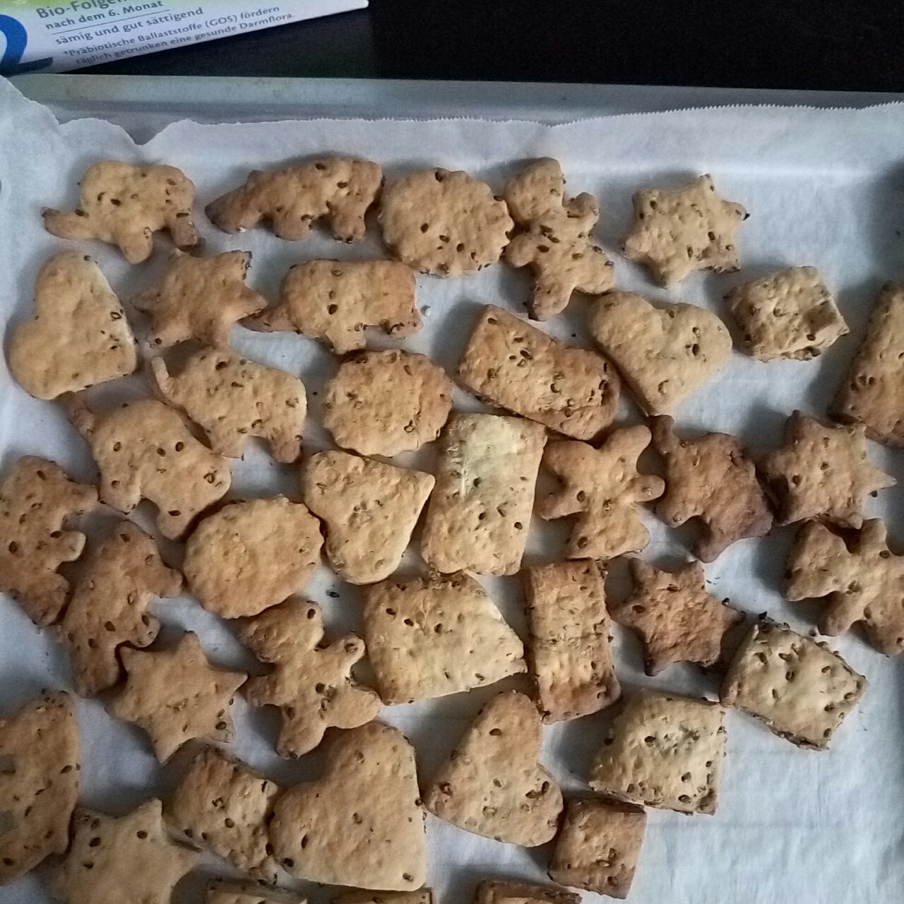 黑芝麻咸香饼干