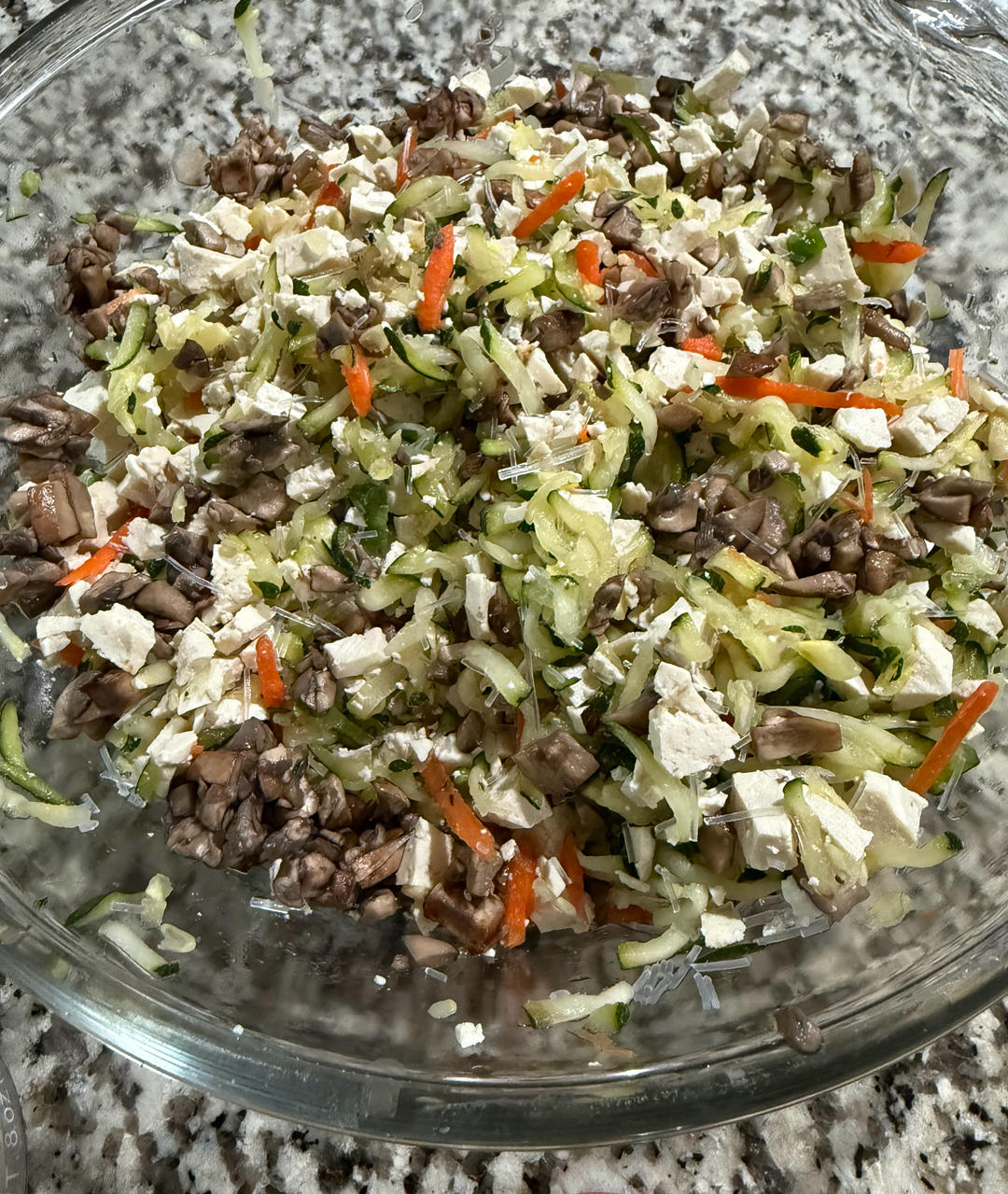 西葫芦豆腐素饺