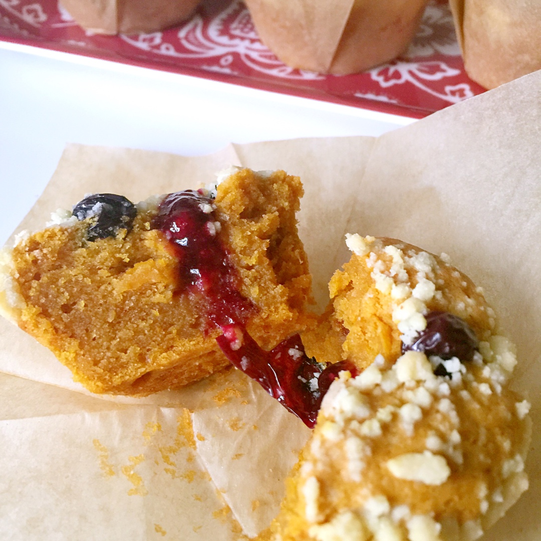 松软南瓜小蛋糕