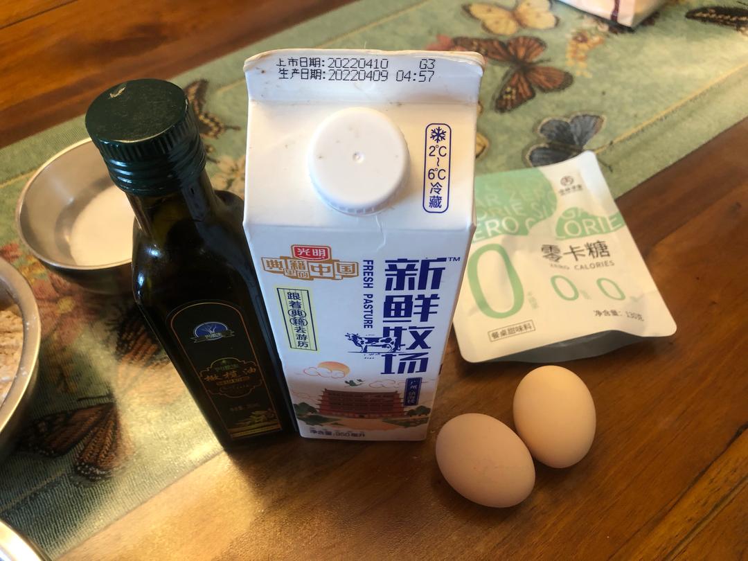 纯奶手撕吐司的做法 步骤1