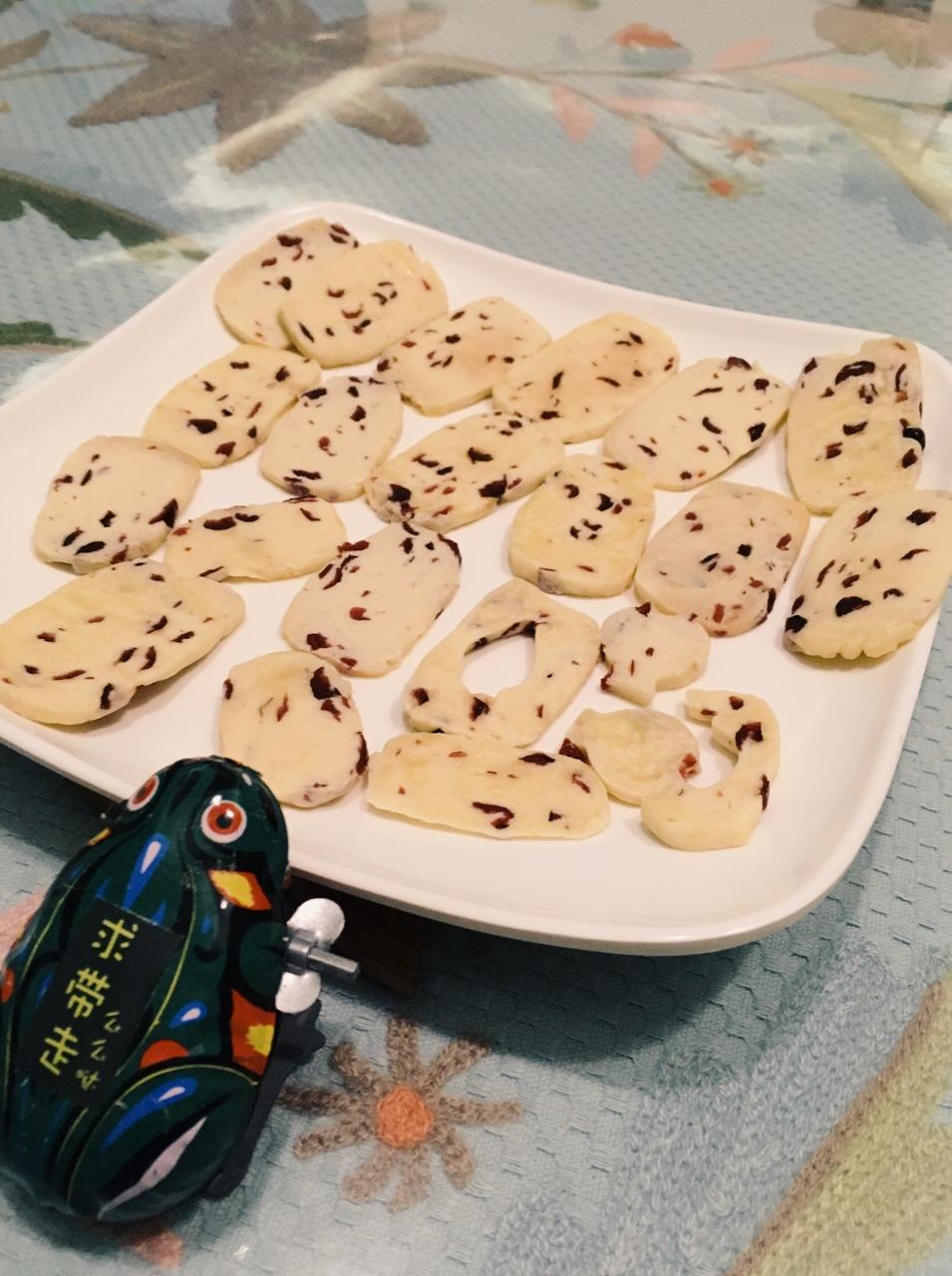 蔓越莓饼干——微波炉版