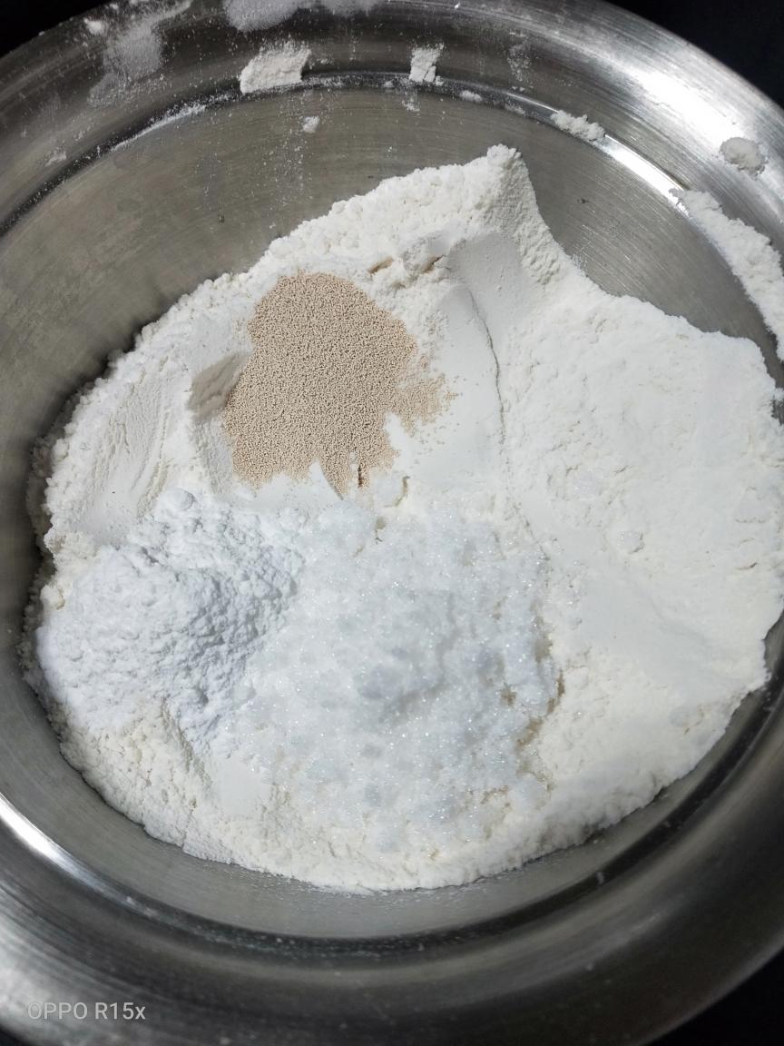 纯奶手撕吐司的做法 步骤1