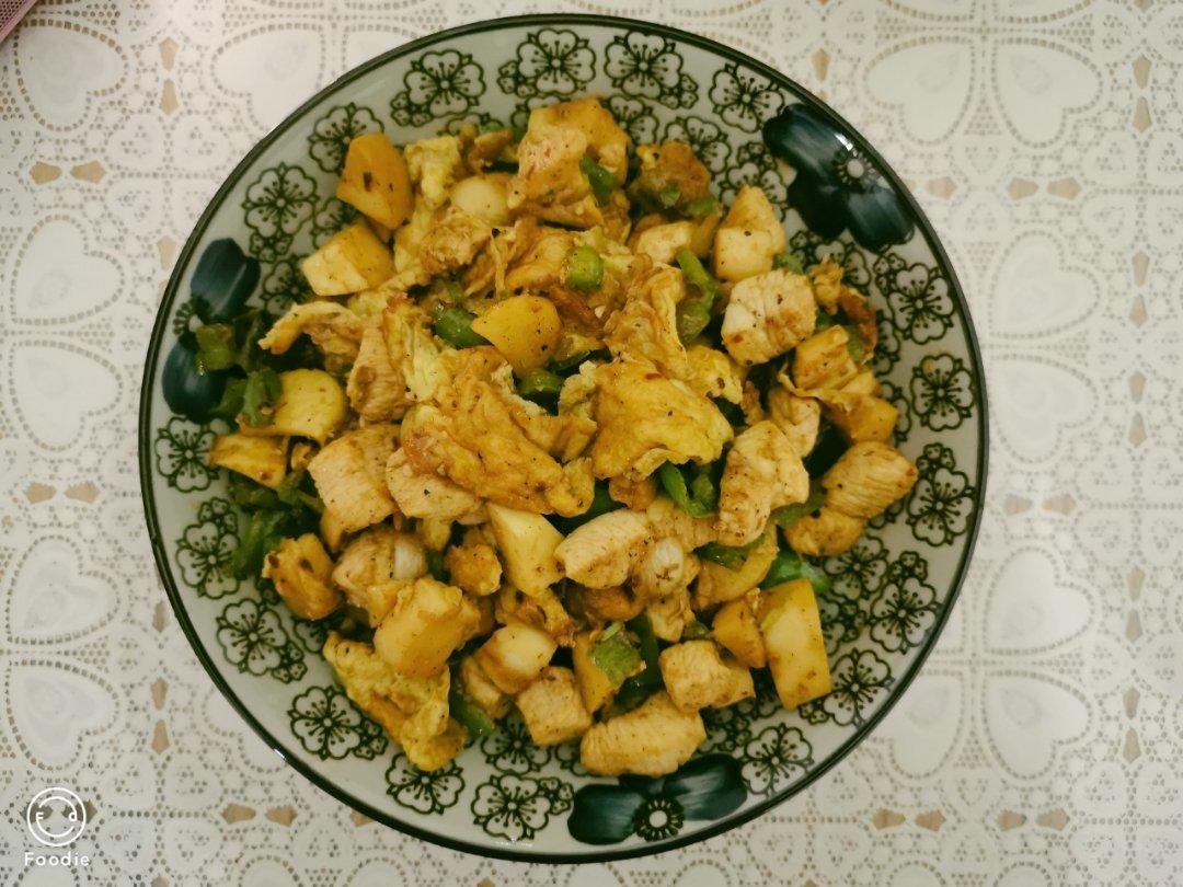 鸡胸肉序列之:快手小炒鸡胸肉杏鲍菇