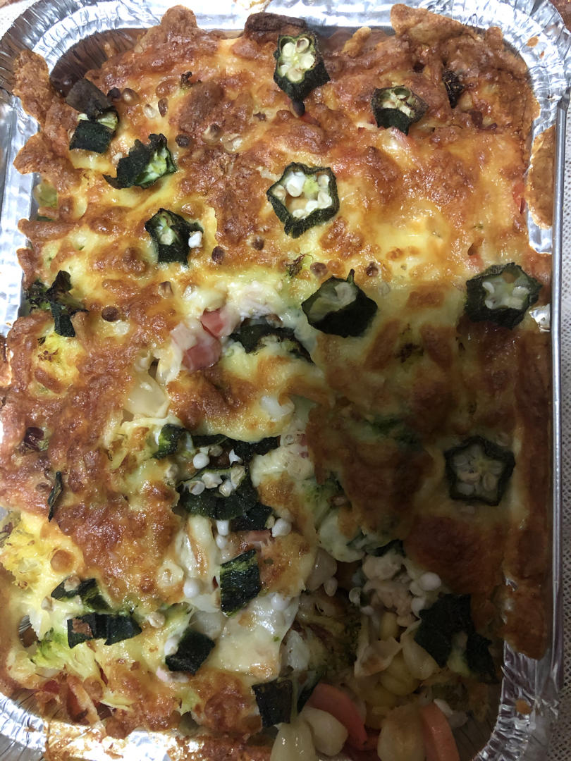 芝士焗饭（烤箱版）