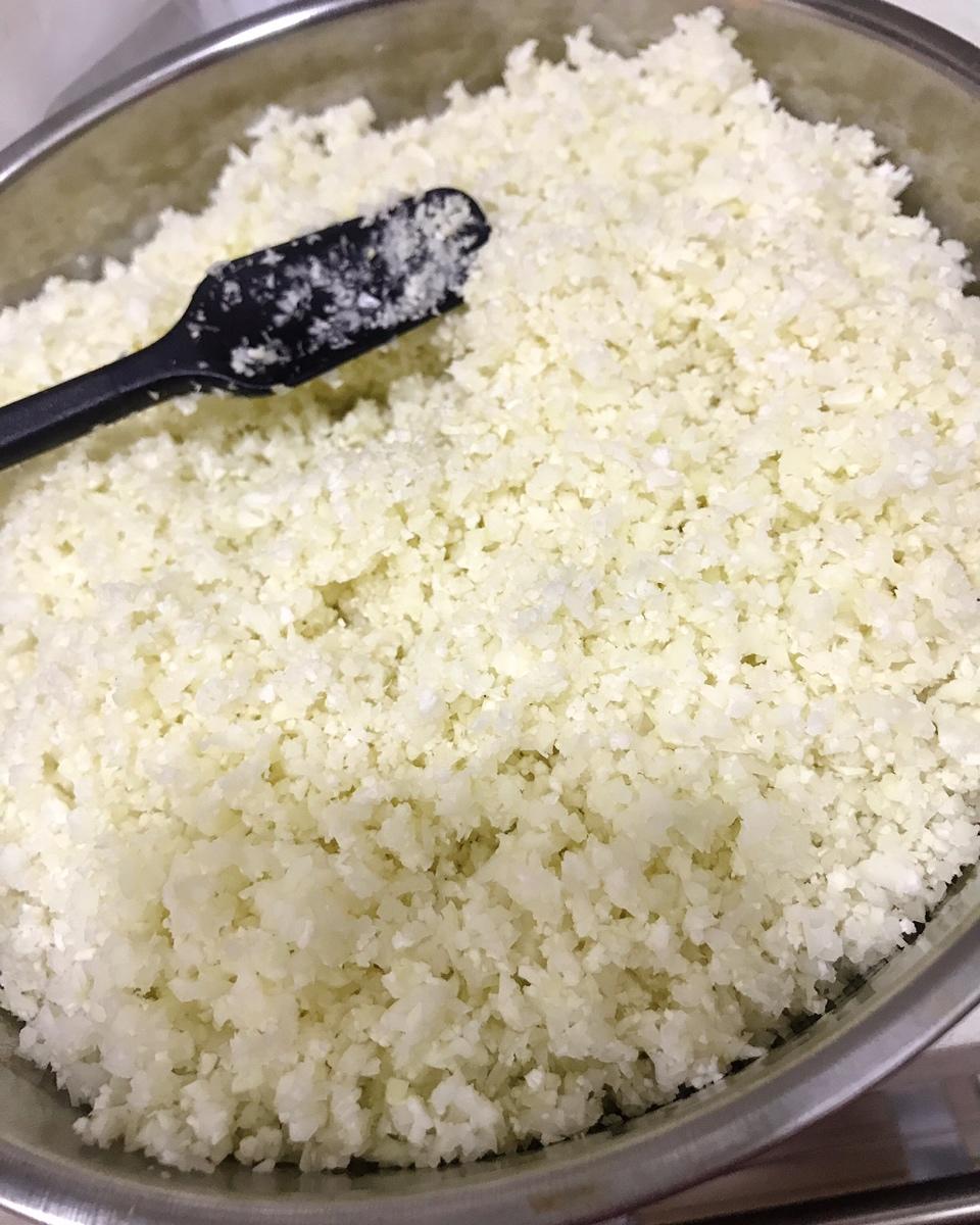 【健康三餐】菜花米“米饭”（Cauliflower rice）基础版