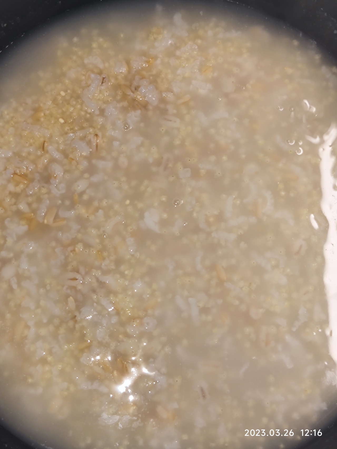 燕麦小米粥（谷物粥）的做法 步骤2