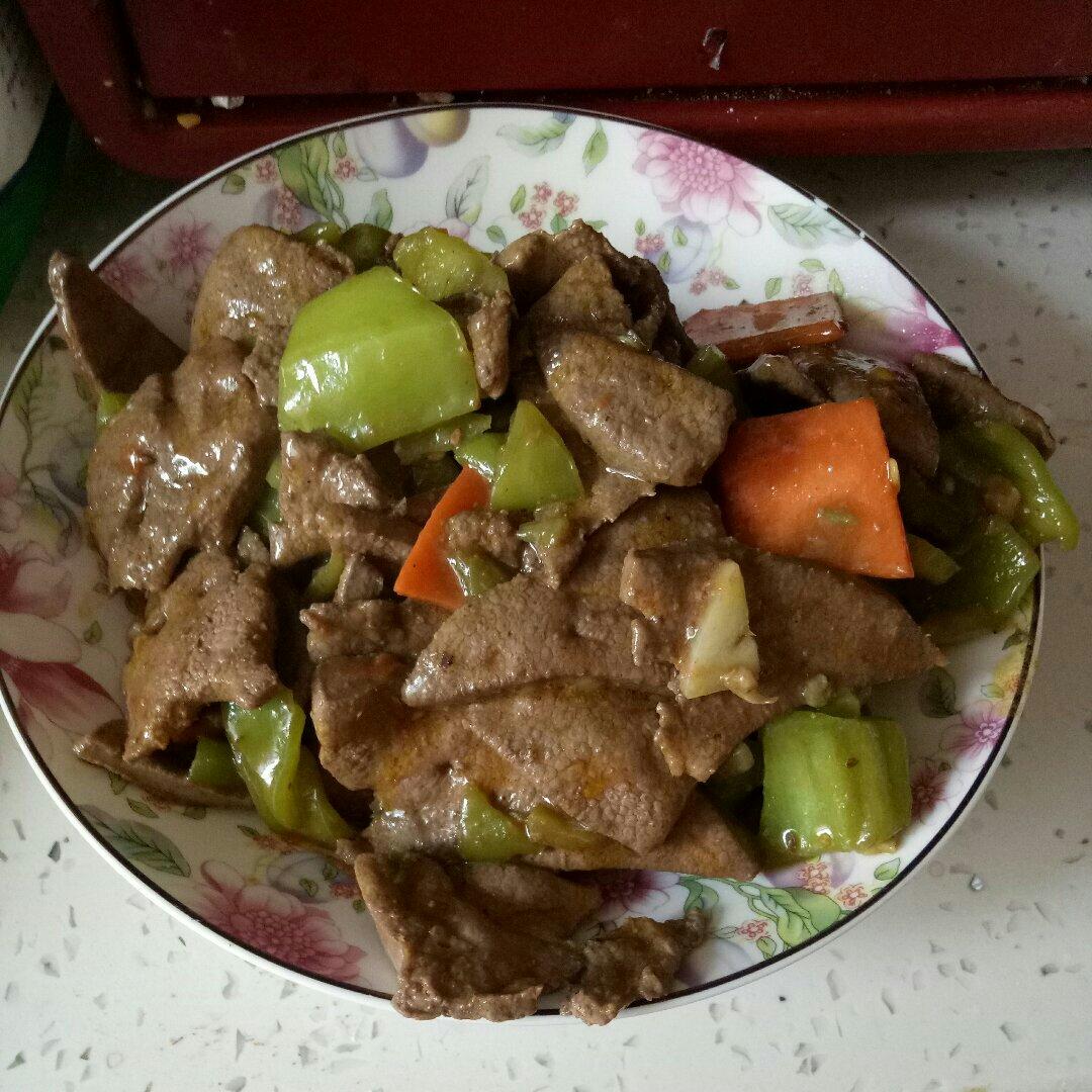 独家熘肝尖（省油易操作哦）