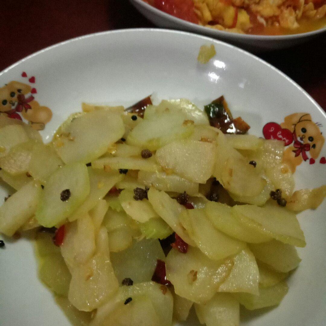 炝炒榨菜头