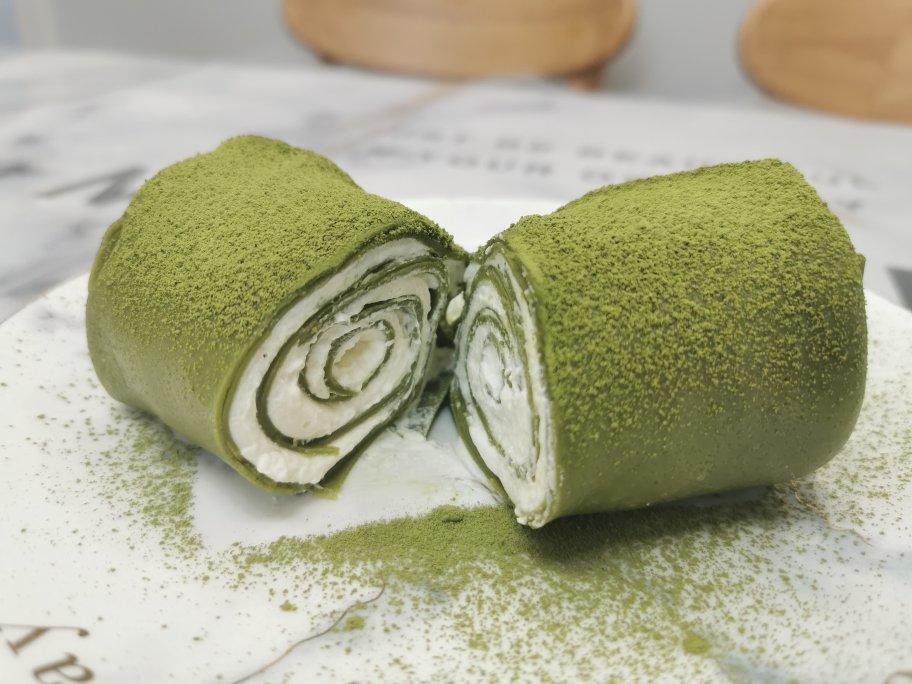 【抹茶毛巾卷】