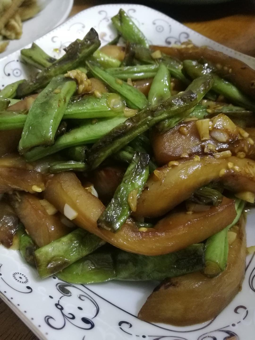 茄子豆角