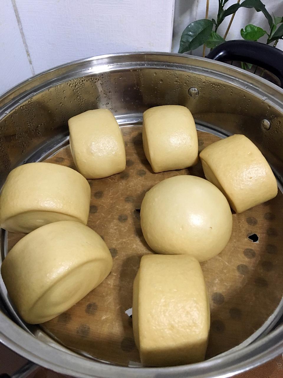 有着面包口感的红糖馒头（一次发酵）