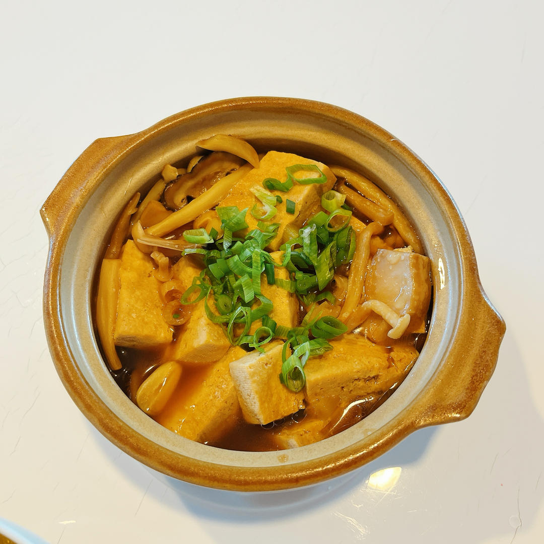 味好美寿喜麻辣菌菇豆腐煲【全能锅底料理】