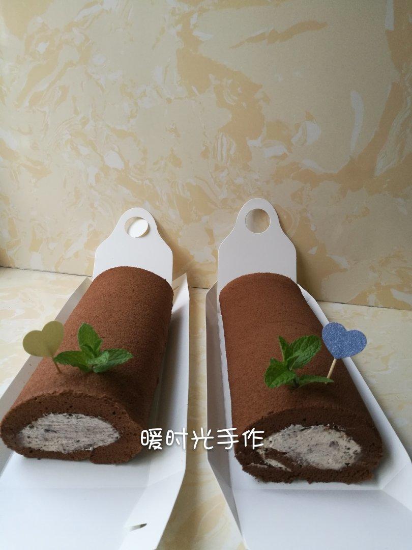 奥利奥咸奶油巧克力卷